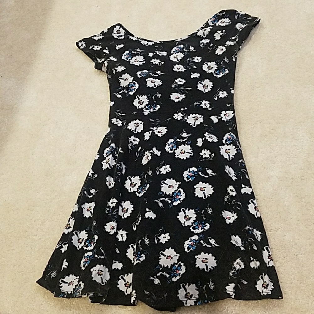 Floral print dress